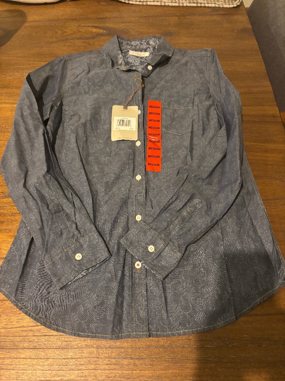 Weatherproof Vintage Button UP, Womens M